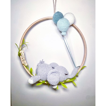 Couronne moyenne personnalisée + ballons