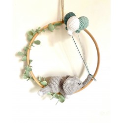 Couronne moyenne personnalisée + ballons