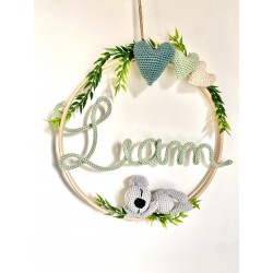 Couronne Didili personnalisée + coeurs